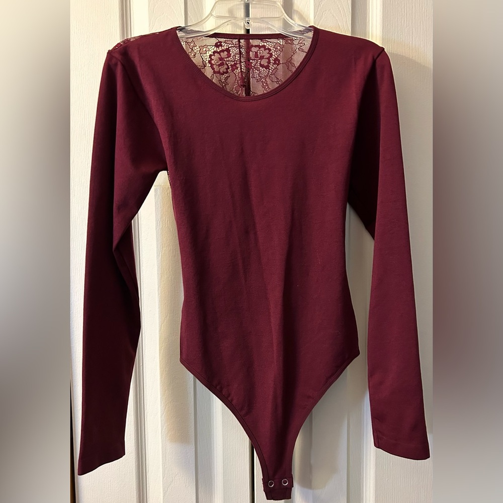 Open Back Long Sleeve Bodysuit